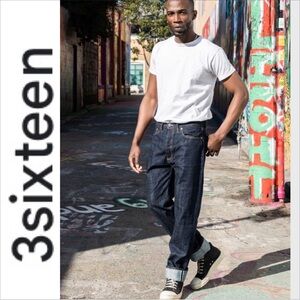 3sixteen Burkina Faso Japanese Selvedge Classic straight Jeans 34